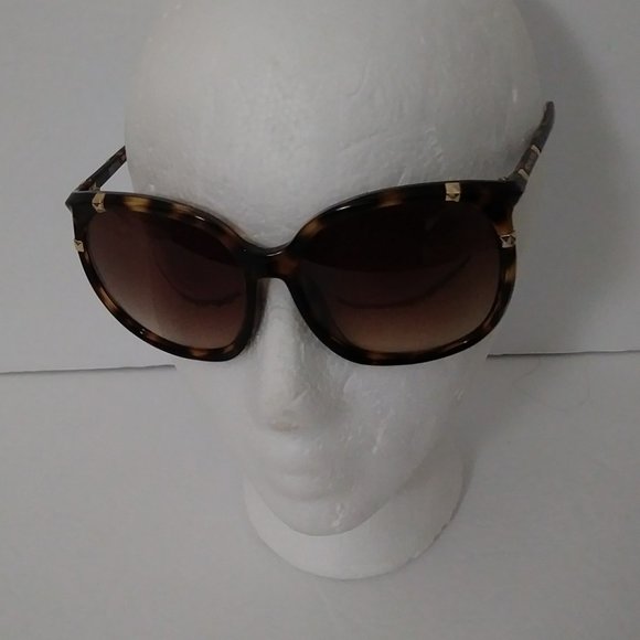 Michael Kors Oversize Tortoise Brown Sunglasses - Picture 4 of 14